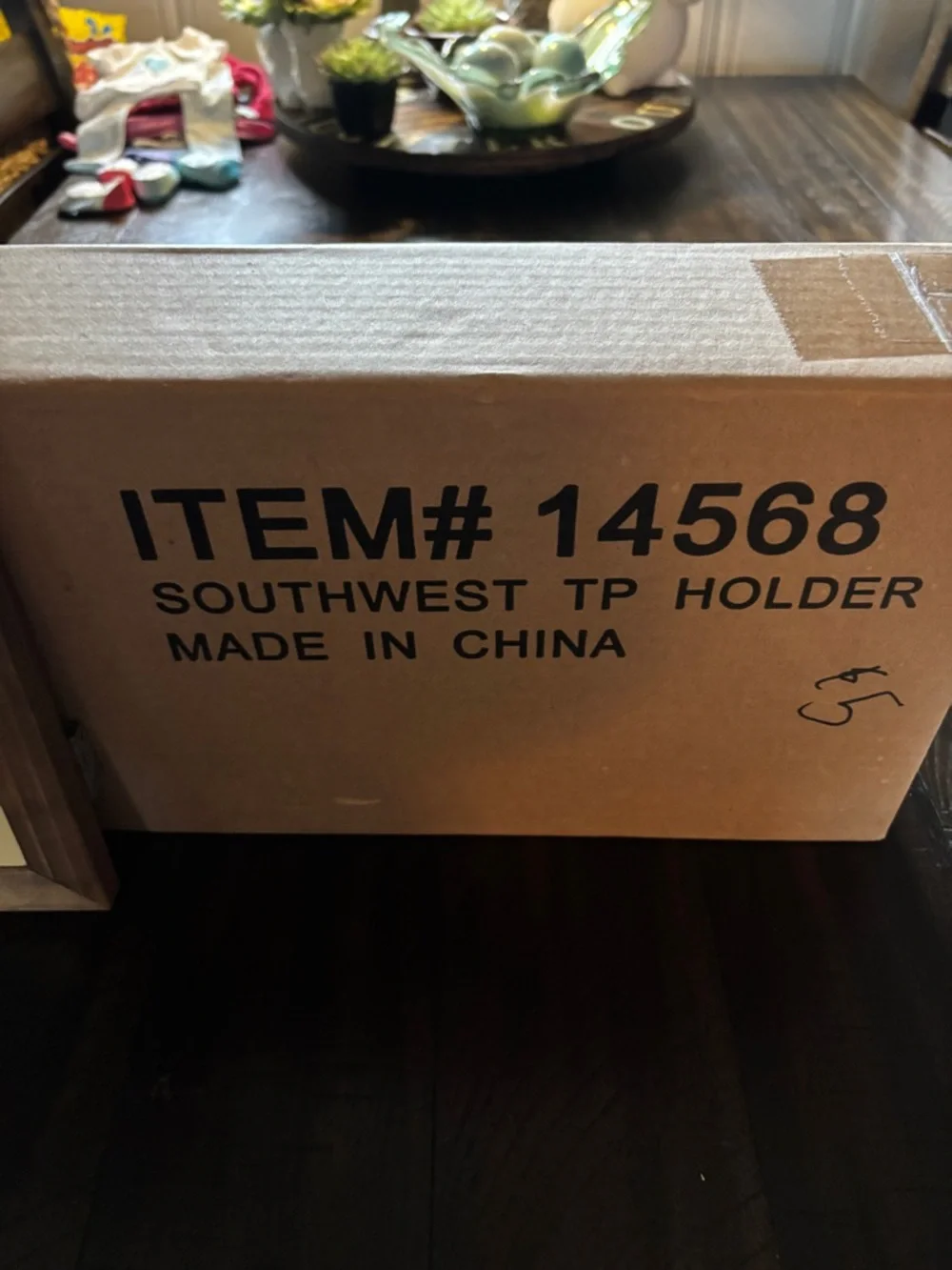 Decorative Southwestern TP Holder NIB Hardware included